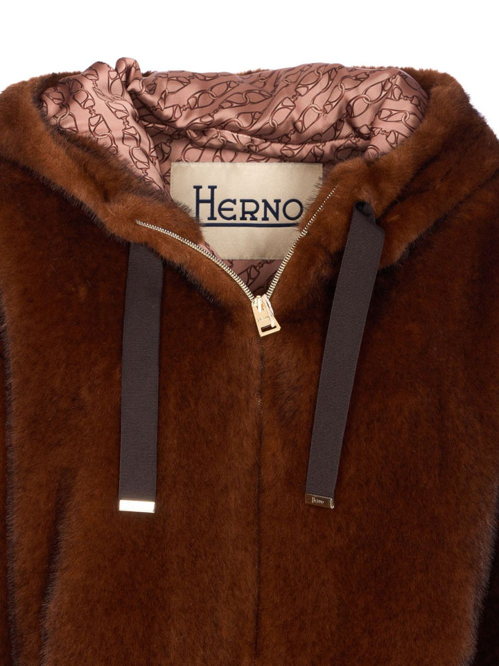 Herno Coats - Brown | 8e4ecd8210da0a47b5ad3eb550222154d6312561