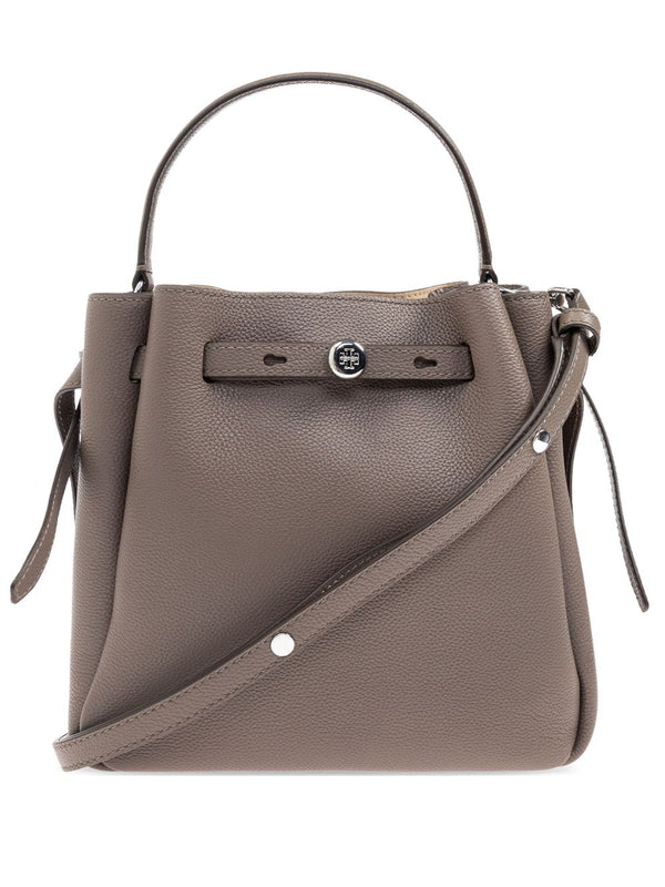 Romy Leather Bucket Bag
