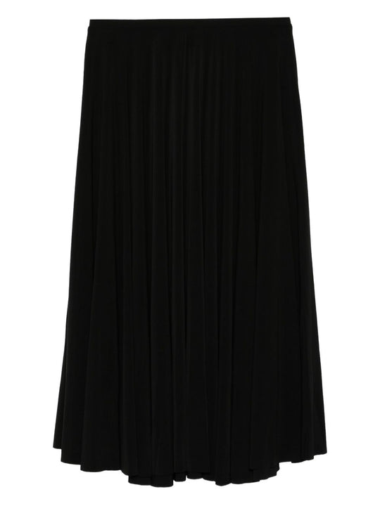 Pleated Midi Skirt