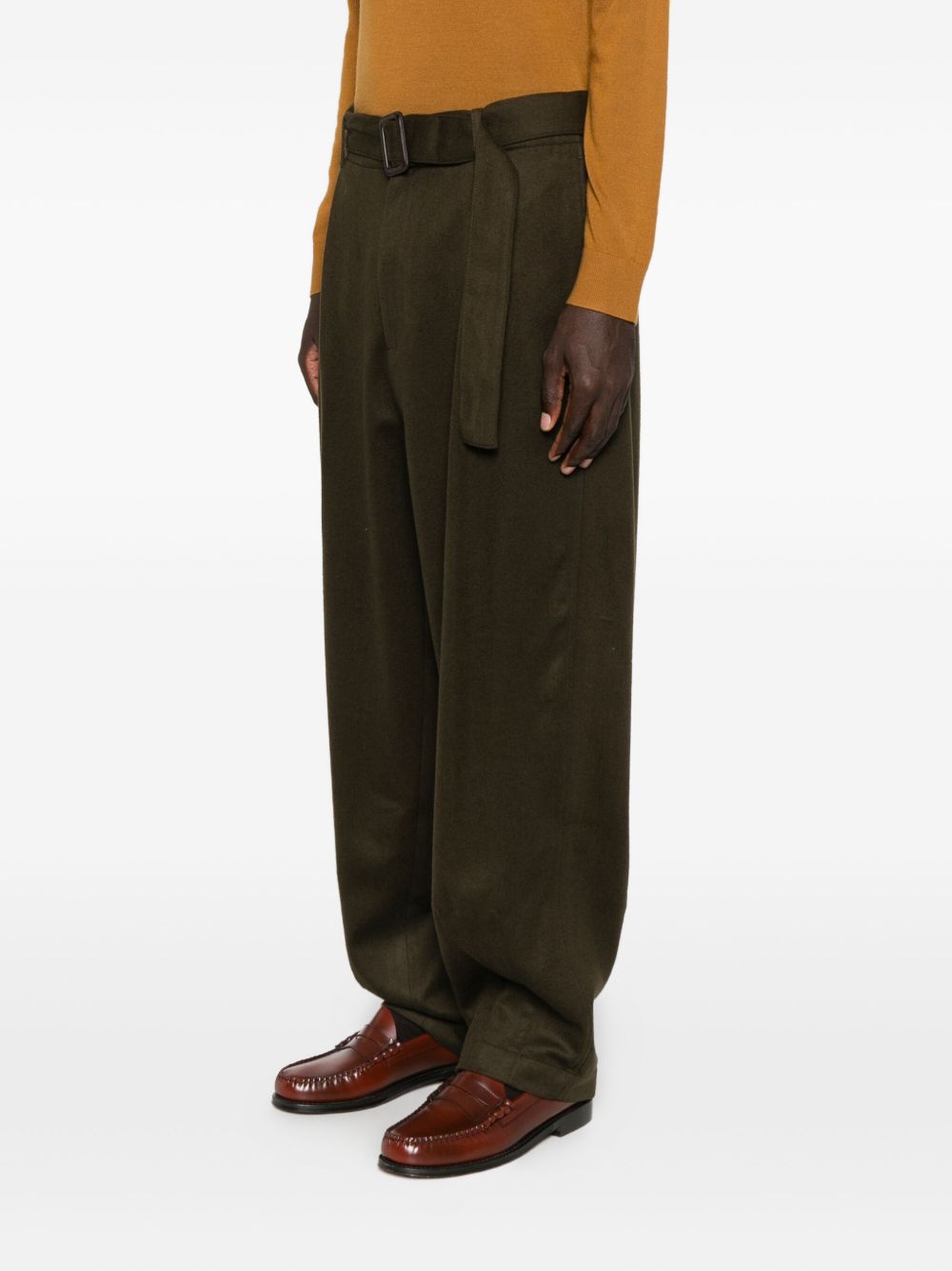 Emporio Armani Exclusive Trousers - Blue and green | 1e0f2d5913163ef3cd574cbcbe4b9c0f81584c95