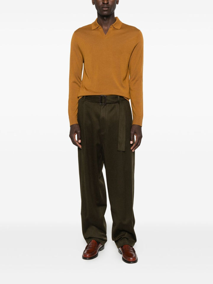 Emporio Armani Exclusive Trousers - Blue and green | fb2ef67d505f09498636d89a6b27bce3a8ea68c8