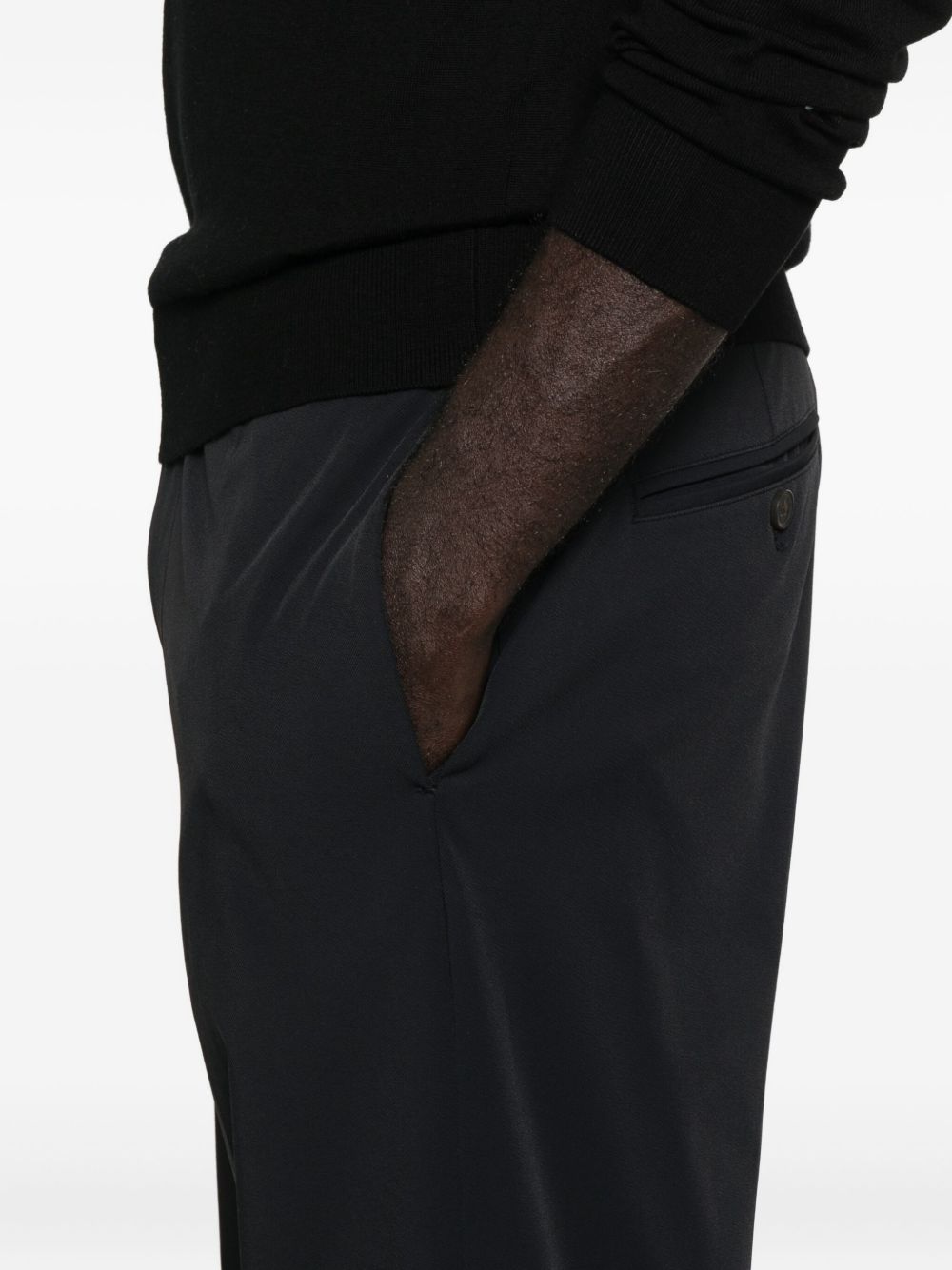 Emporio Armani Capsule Trousers - Blue and green | 5b71f184fe77025ad8c817e16ecbd6a1ed0adc4a