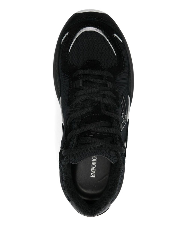 Emporio Armani Exclusive Sneakers - Blacks and greys | 7cbb37d592bc4929d4aa793ff58cc938e862234a