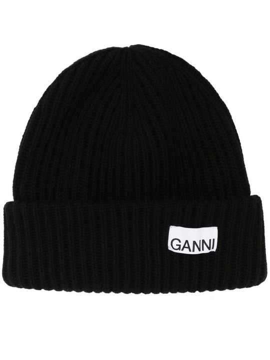 Wool Ribbed Beanie