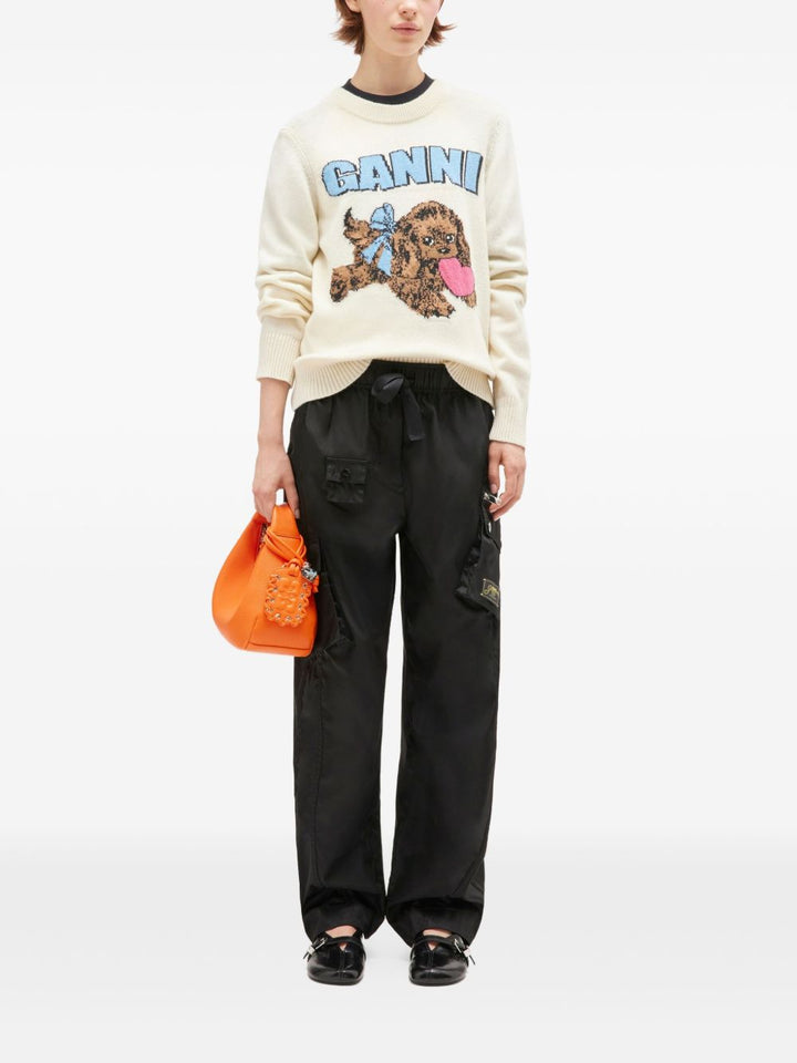 Ganni Sweaters - Light and natural | 02fa3d47ce8280e79e97658af3855ee1d6adb516