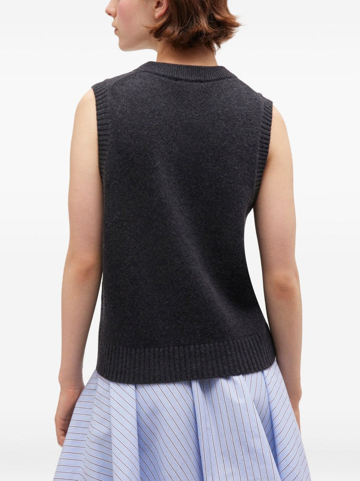 Ganni Sweaters - Blacks and greys | 0dc69be62631e9ee548f9200b02b2f281b3327b9