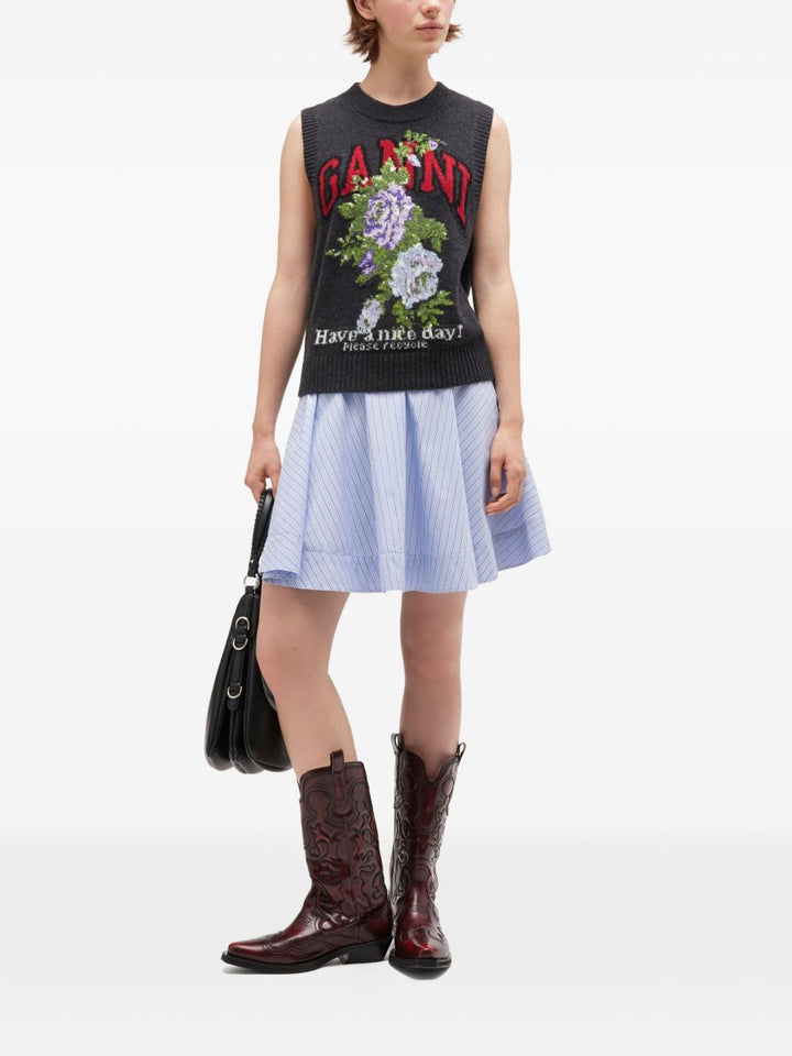 Ganni Sweaters - Blacks and greys | 89babfec64f3e8766c4436710e7dd1b3a600a0e6