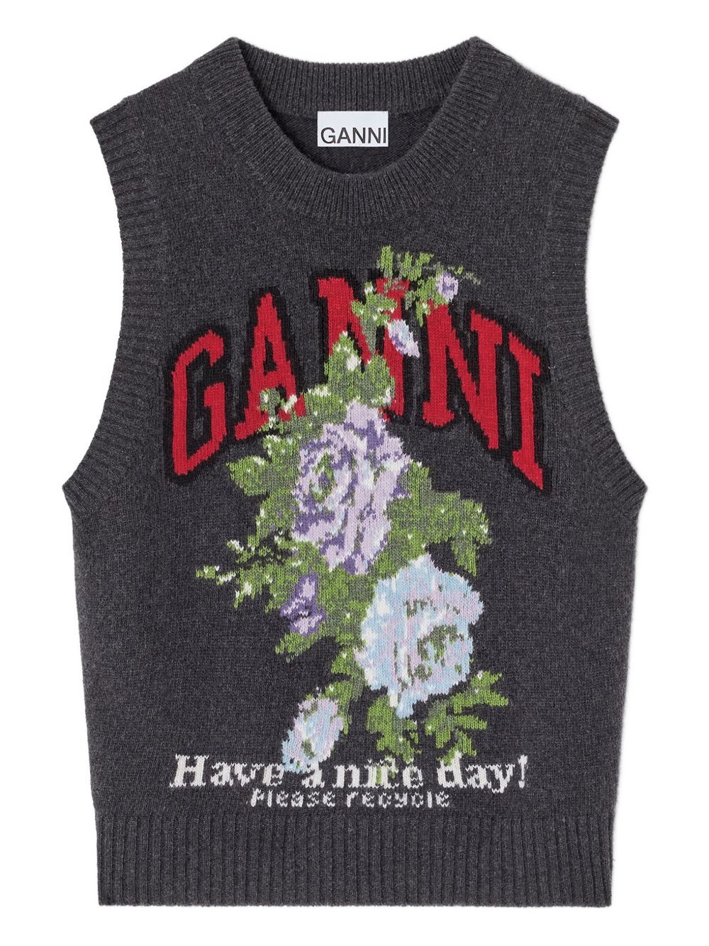 Ganni Sweaters - Blacks and greys | d53043ec7ca8dad42d56891be07b36a300588260