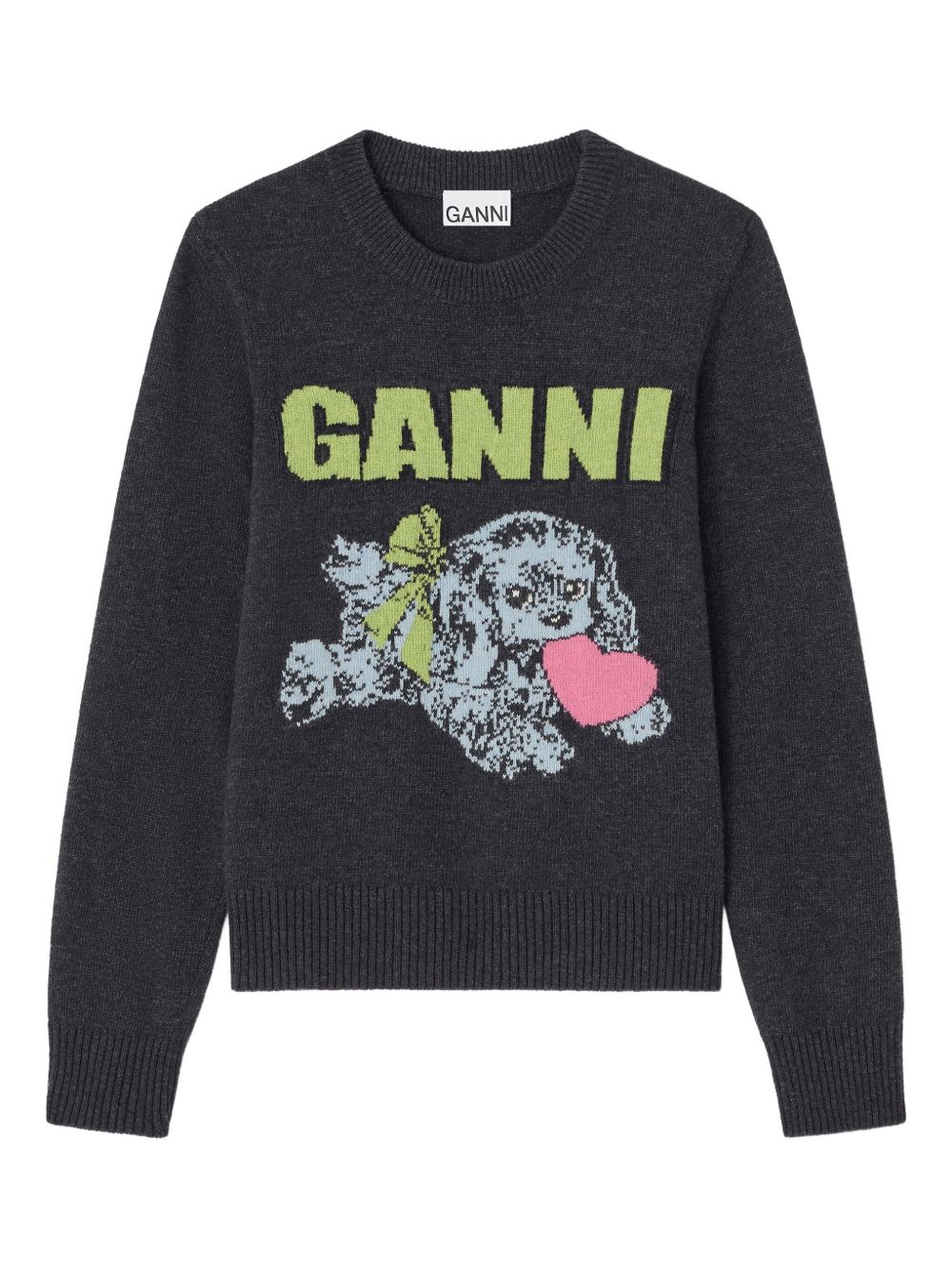Ganni Sweaters - Blacks and greys | 950b3500b3dd7466f8f5dfab9d0b2a44d93858e6