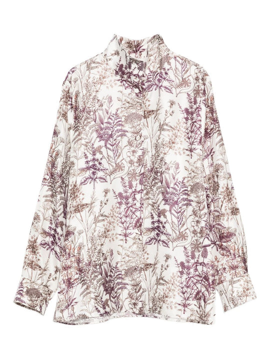 Printed Silk Shirt