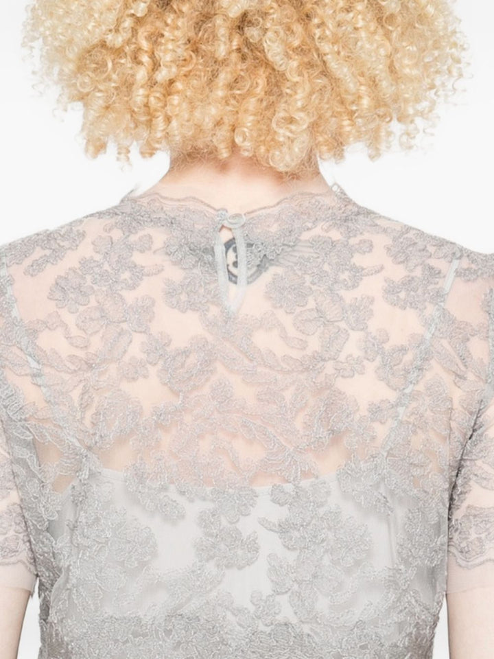 Ermanno Scervino T-shirts and Polos - Blue and green | 0bd260465f36f88c4439f29b78e32af89d2ba82c