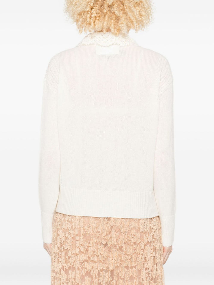 Ermanno Scervino Sweaters - Light and natural | db4ce006b80e0a8cadabaae4177367babab329a2