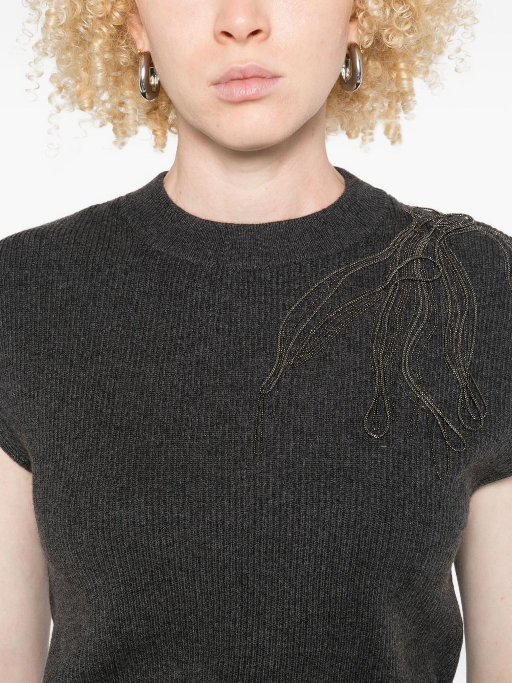 Brunello Cucinelli Top - Blacks and greys | 8a68c6434f7a4ac7ec6d758b9490baf609d436c9