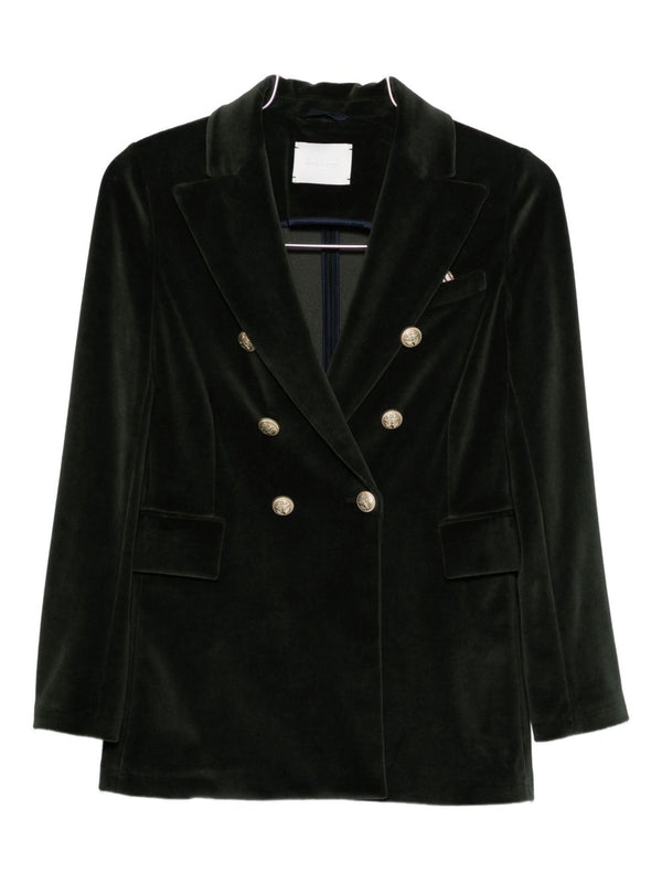 Cotton Double-Breasted Jacket