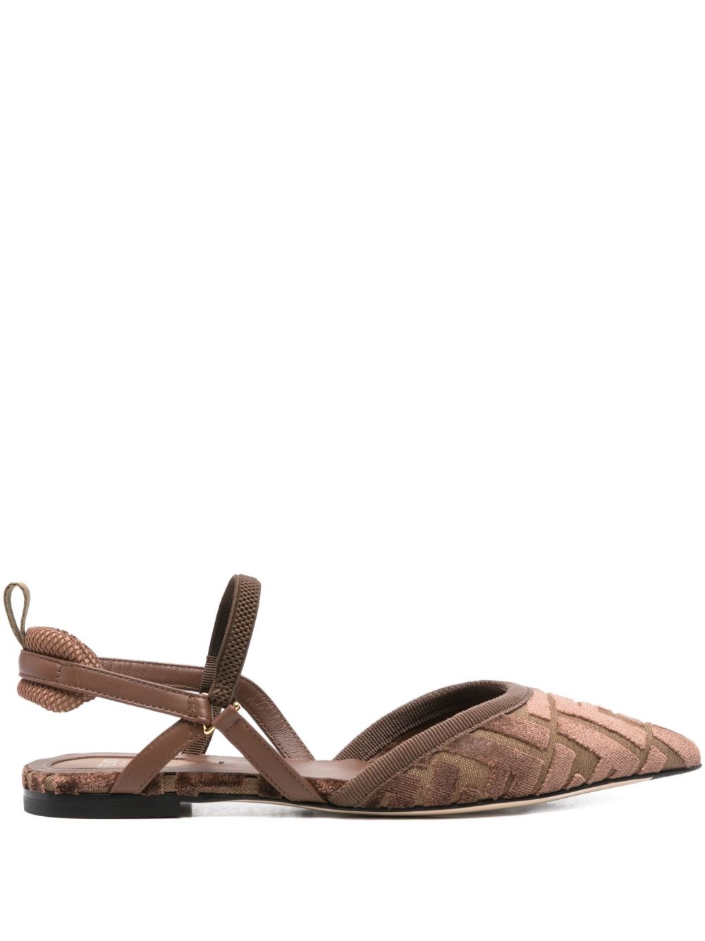Fendi Flat shoes - Brown | a49c599eb8b84950e3a1993b3fef788f45709a19