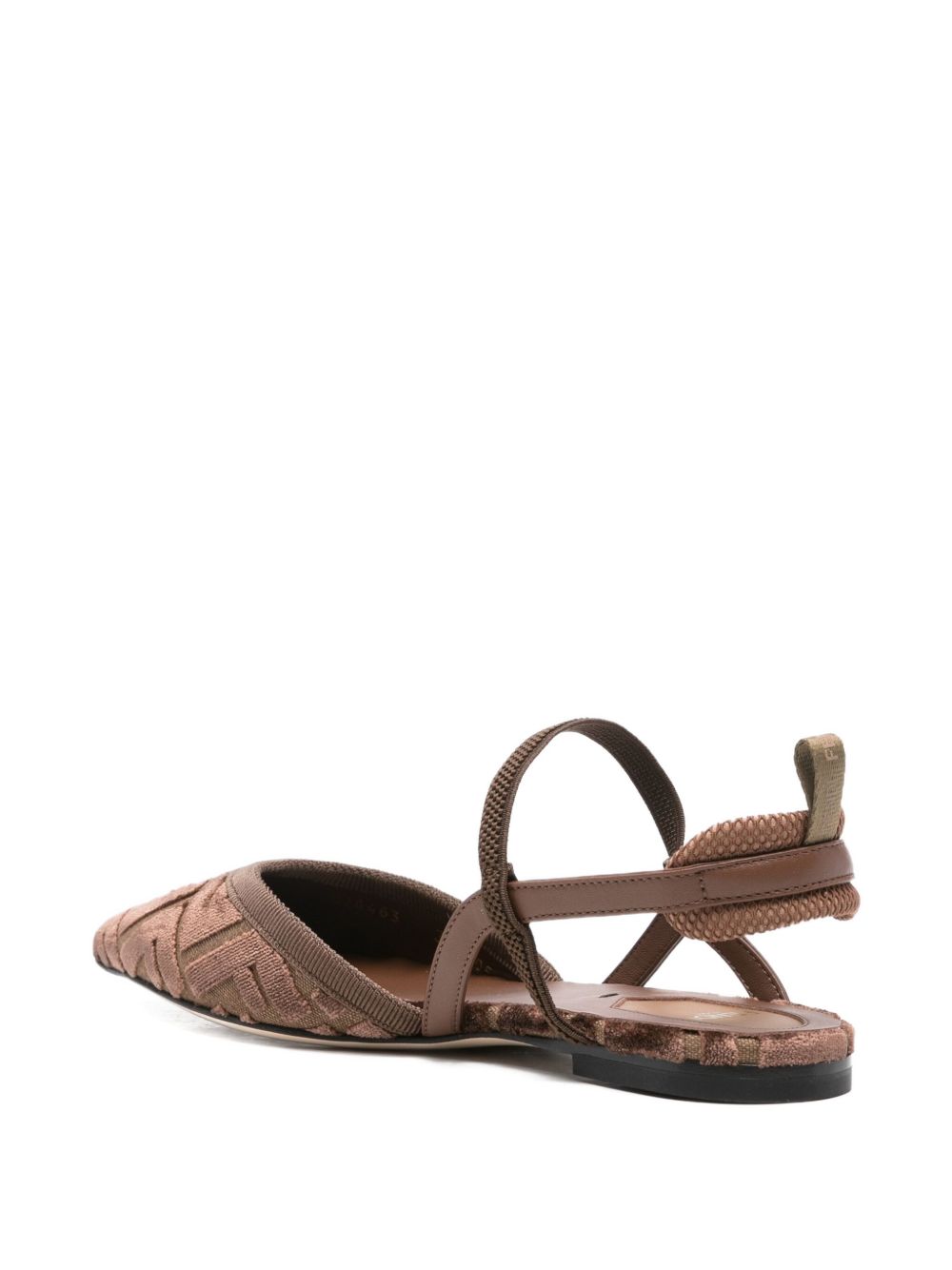 Fendi Flat shoes - Brown | 051a437de104f439da96c257a5656cb98ab7b806