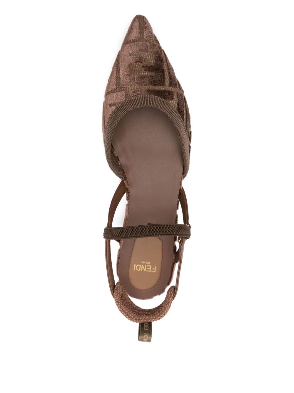 Fendi Flat shoes - Brown | e2eee1a3bdf27220e647ab7d0a018deb1e99fd83