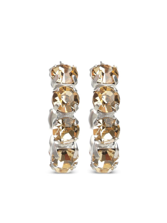 Crystal Hoop Earrings