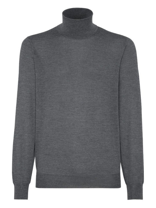 Cashmere Blend Turtle-Neck Sweater