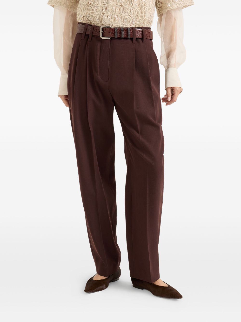 Brunello Cucinelli Trousers - Brown | 460af7f5cae45dd0d9f049886a187461f12caa86