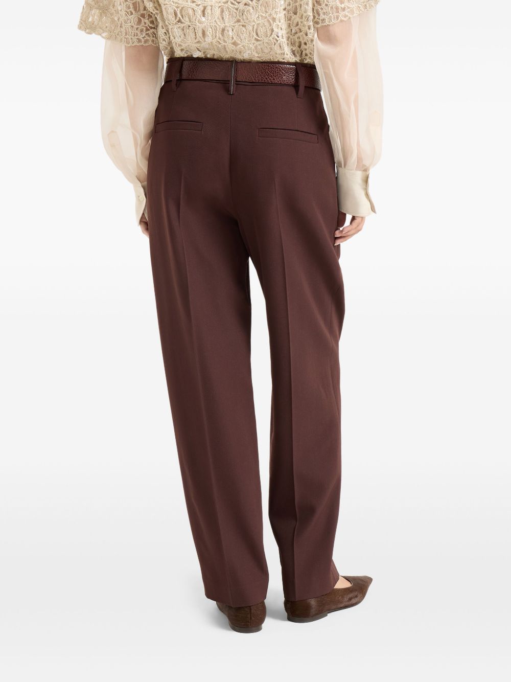 Brunello Cucinelli Trousers - Brown | bd8981860c796b3db3046f8c952bf42da5be75e2