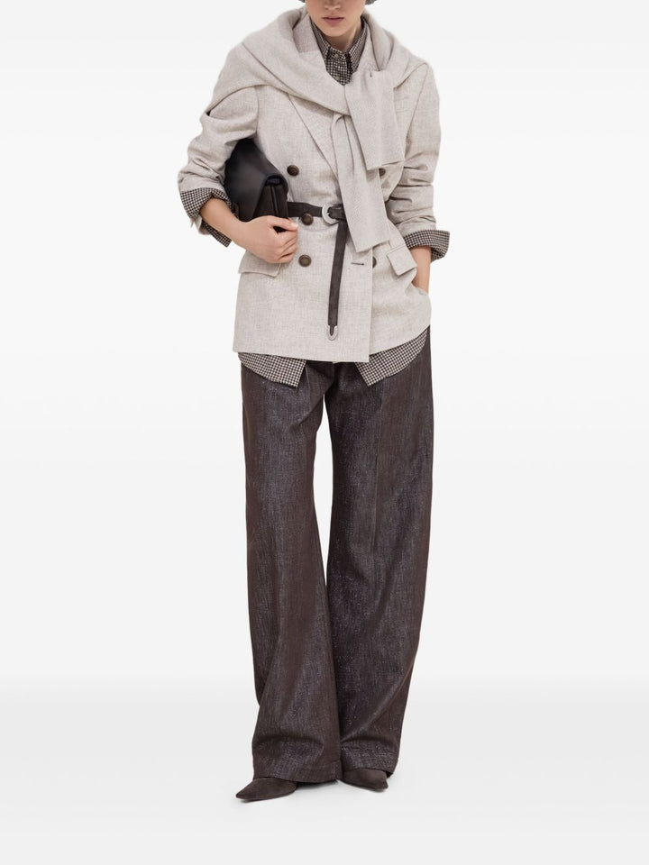 Brunello Cucinelli Shirts - Brown | 121355ab5ea4dab7a19aeb373710be87fe853125