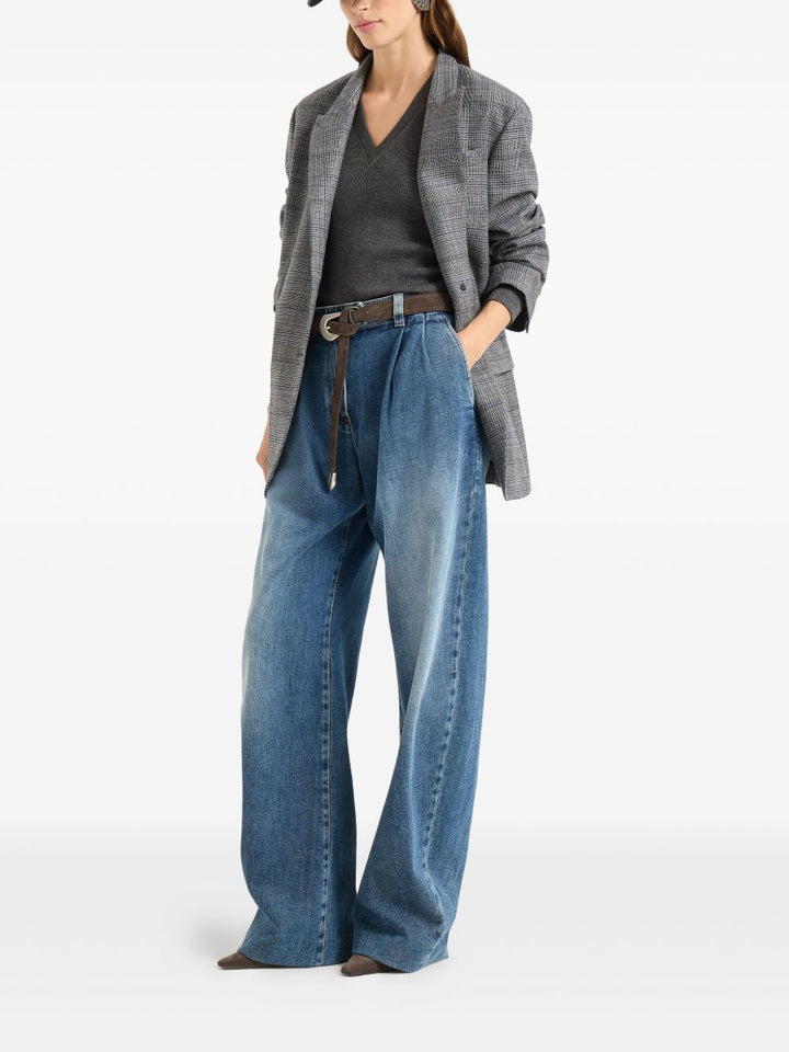 Brunello Cucinelli Sweaters - Blacks and greys | 2a39a12691ce878087bed7d7ad1eb0b4cfaf2514