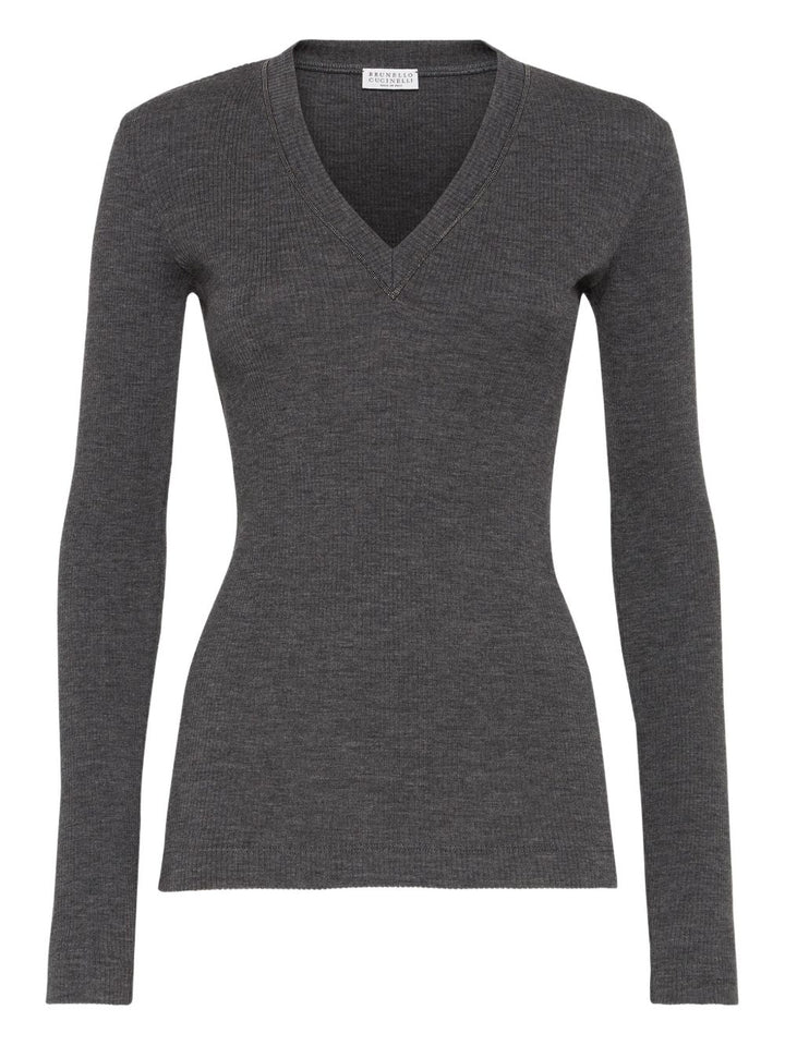 Brunello Cucinelli Sweaters - Blacks and greys | 13fbc082cc02b924e978a17b3817d4a893231fb6