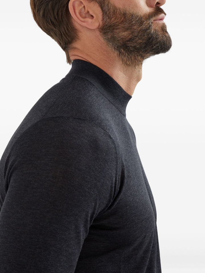 Brunello Cucinelli Sweaters - Blacks and greys | 3cb2e5b1a3f5a49d97a3ce09055f266b1c88a88f