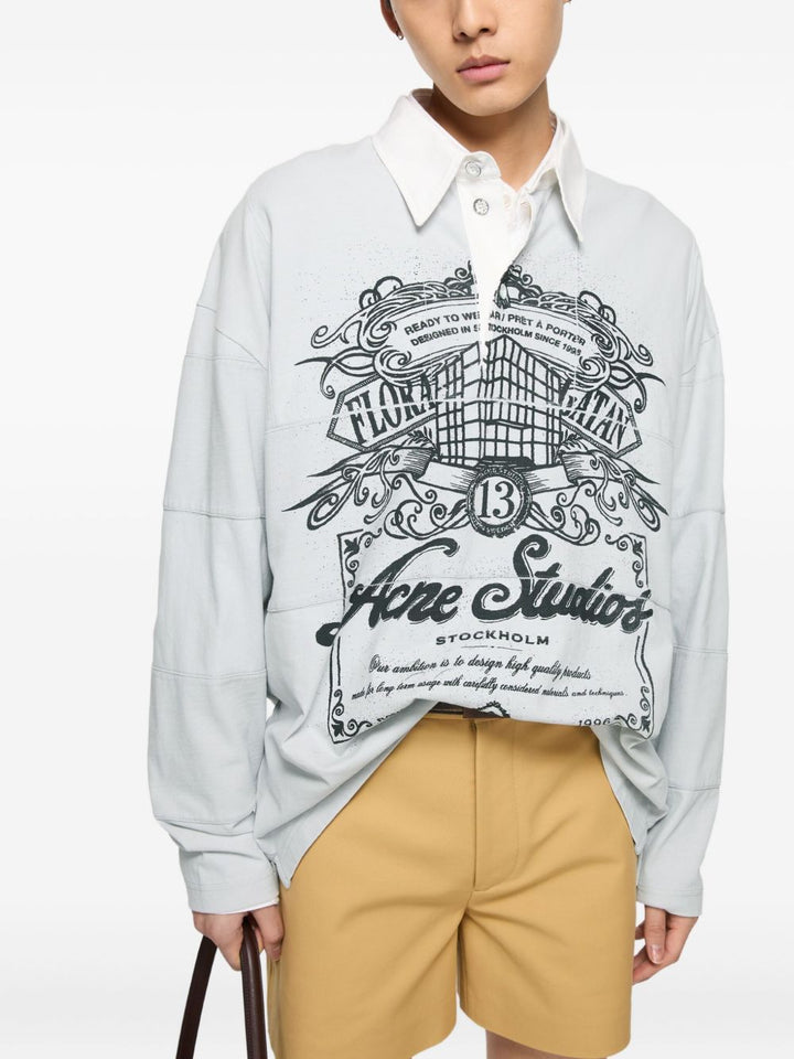 Acne Studios T-shirts and Polos - Blacks and greys | cbfb19e4034990411952380e71223770f6403603