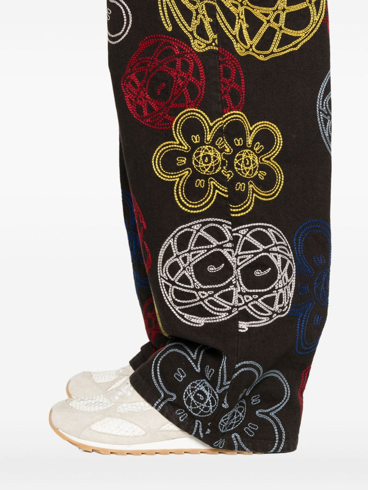 Kenzo Futura Trousers - Brown | 23cd2317e9f468be5e466e58720fe68a24497ee4