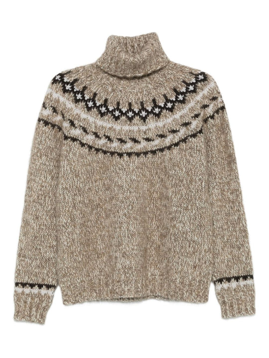 Wool Turtle-Neck Jumper
