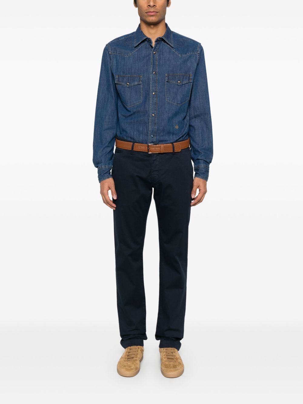 Jacob Cohen Shirts - Blue and green | af722cc219f4292c58ed269fca5b5b10fb488bc9