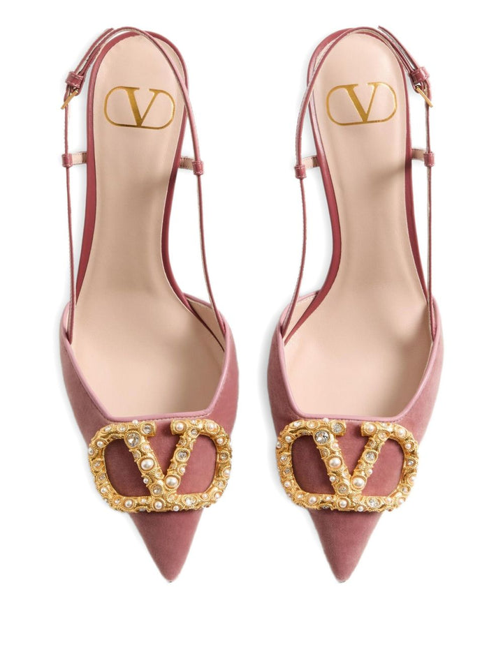 Valentino Garavani With Heel - Light and natural | 6f0262cfae1fee56f76717cd39c014b15f6818cd