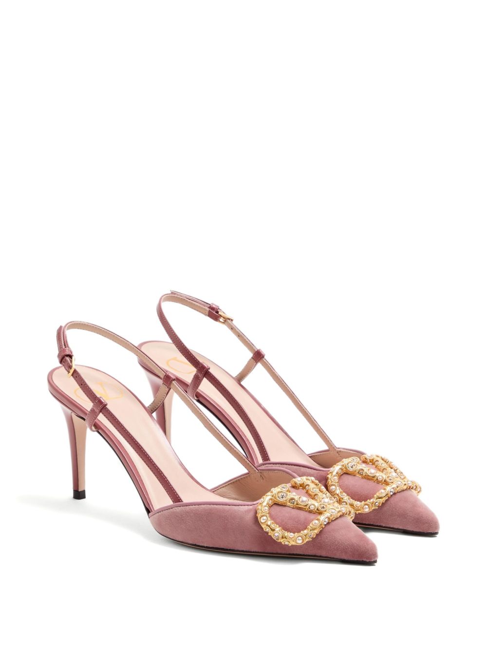 Valentino Garavani With Heel - Light and natural | f806f3661d31bce5f0e6f64fe810efd880b9389b