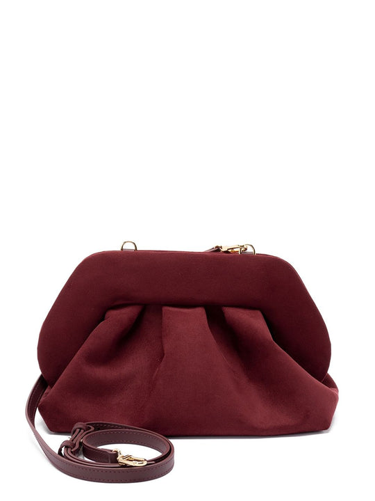 Tia Suede Clutch