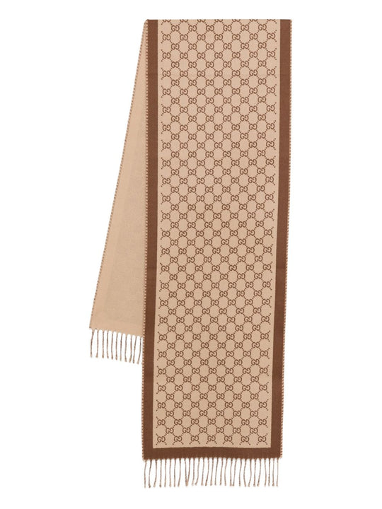 Gg Wool Scarf