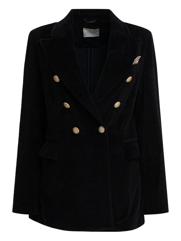 Cotton Double-Breasted Jacket