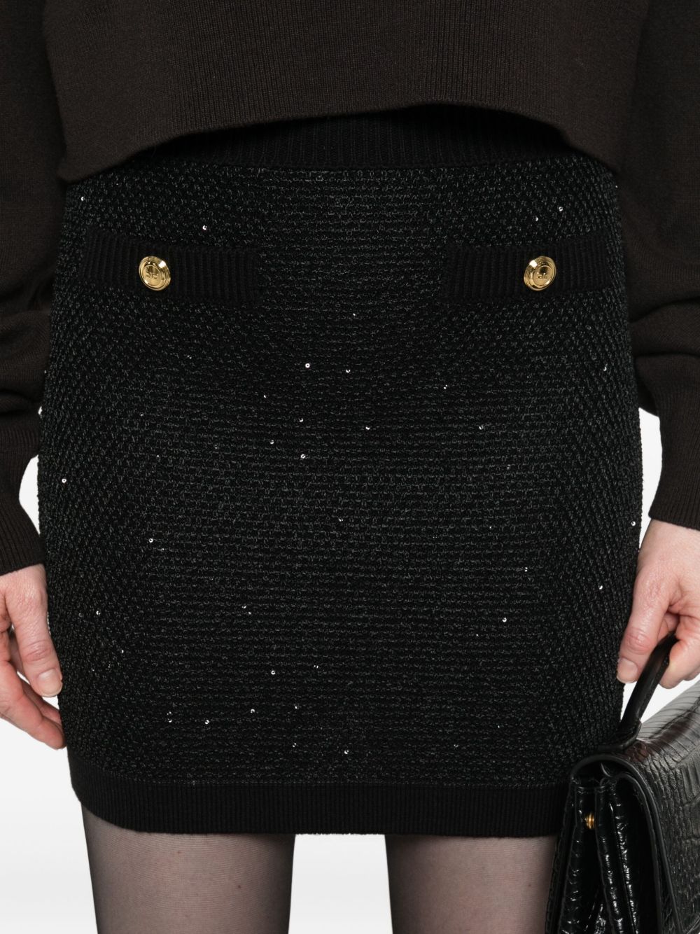 Elisabetta Franchi Skirts - Blacks and greys | 4173c881a96e457c6371b942994624daab5fb86b