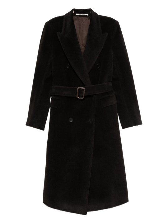 Wool Double-Breasted Coat