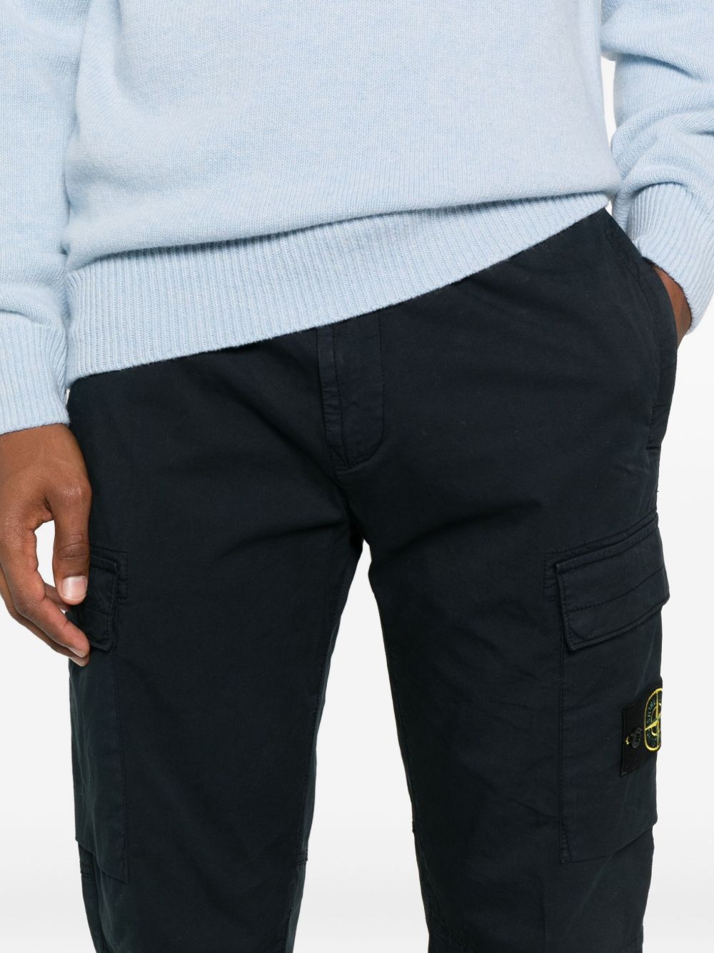 Stone Island Trousers - Blue and green | 8fd7fc71159d403e9c869d9948a8eeabc5139832