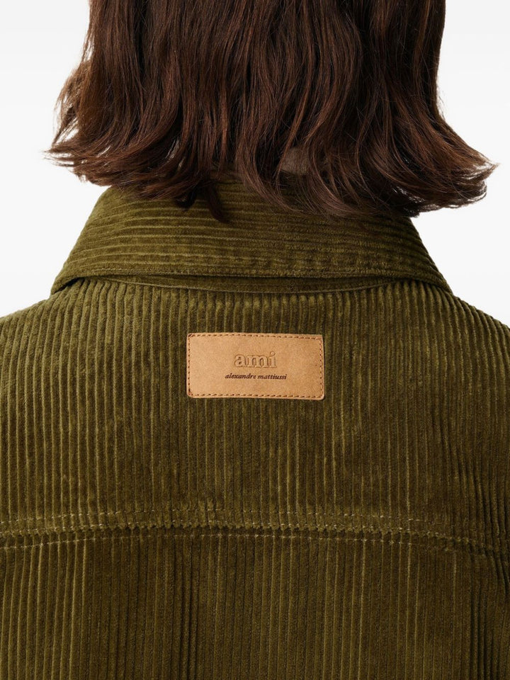 Ami Paris Shirts - Brown | f21f93b948842b0cabfaaf72396a81312205d916