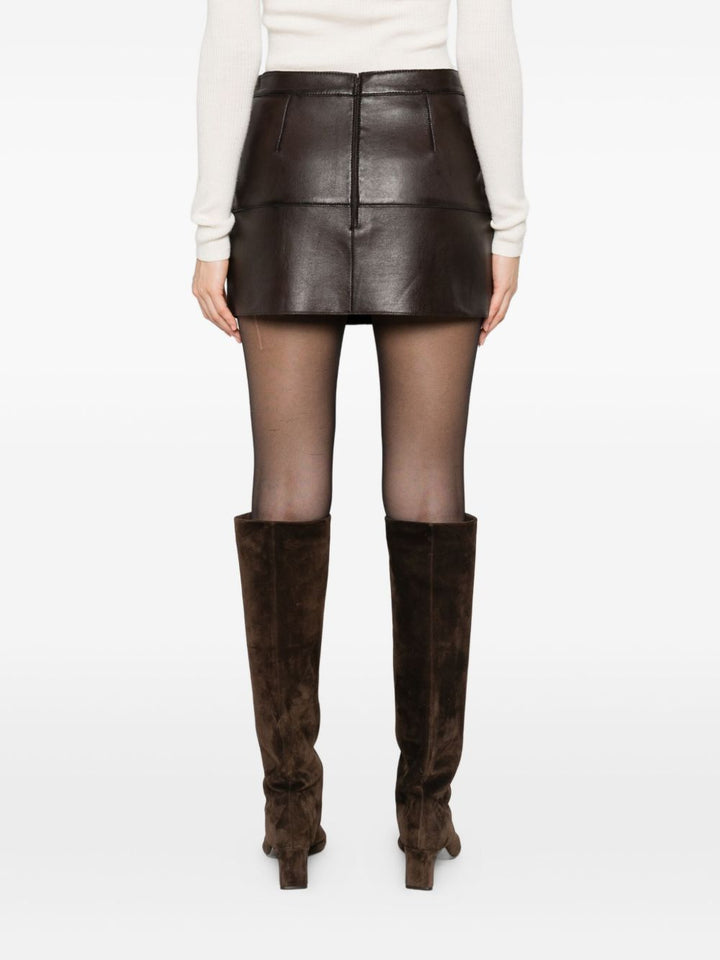 Parosh Skirts - Brown | dde9cbb12588c9b3e092a3b7583f7f7c6e158429