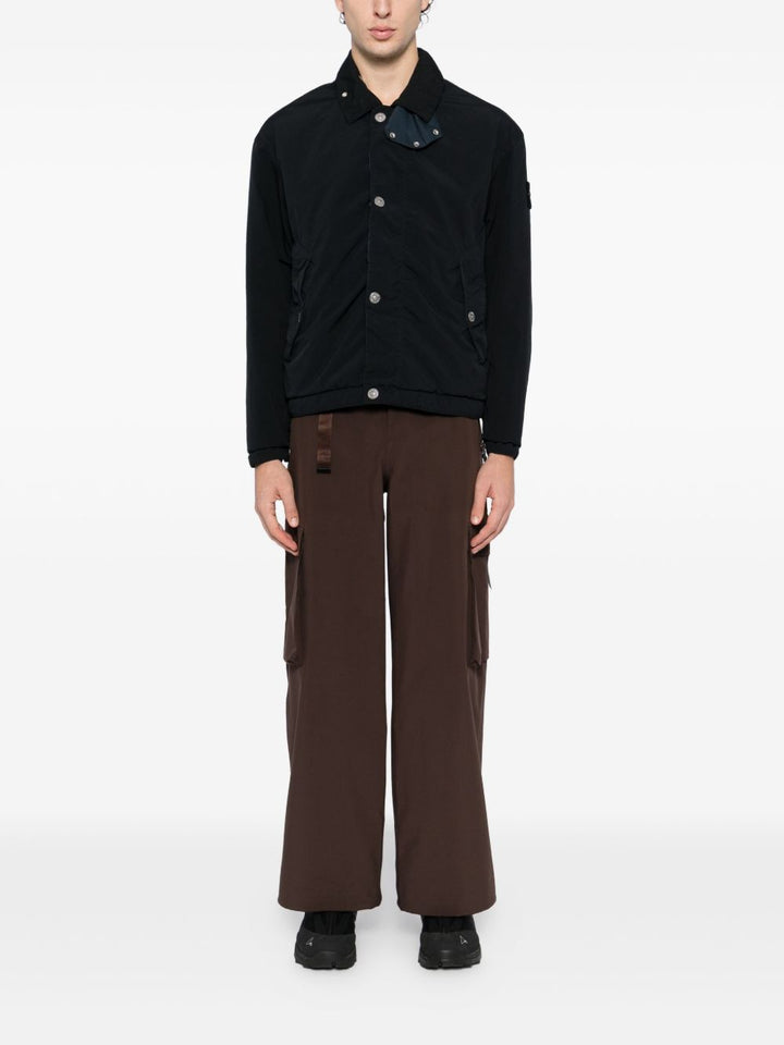 Stone Island Coats - Blue and green | 54c3455d9e8c05f822fa1a29fabcdb611a7e59be