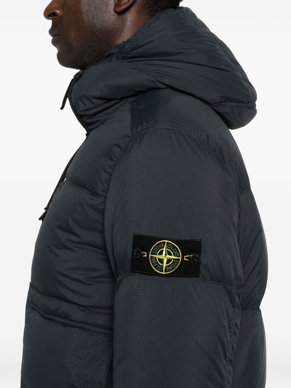 Stone Island Coats - Blue and green | 4066e68a7ed885d62515ceb74df404a873a2d804
