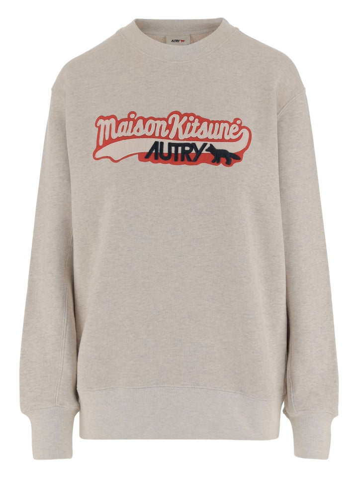 Autry X Maison Kitsune Sweaters - Light and natural | f0e8ac23101a9d61afdead735a7d4c48a6e1b17f