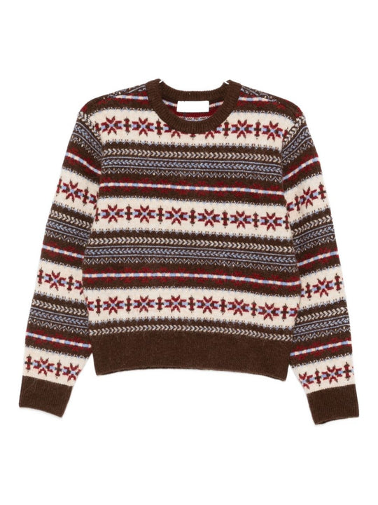 Wool Blend Crewneck Jumper