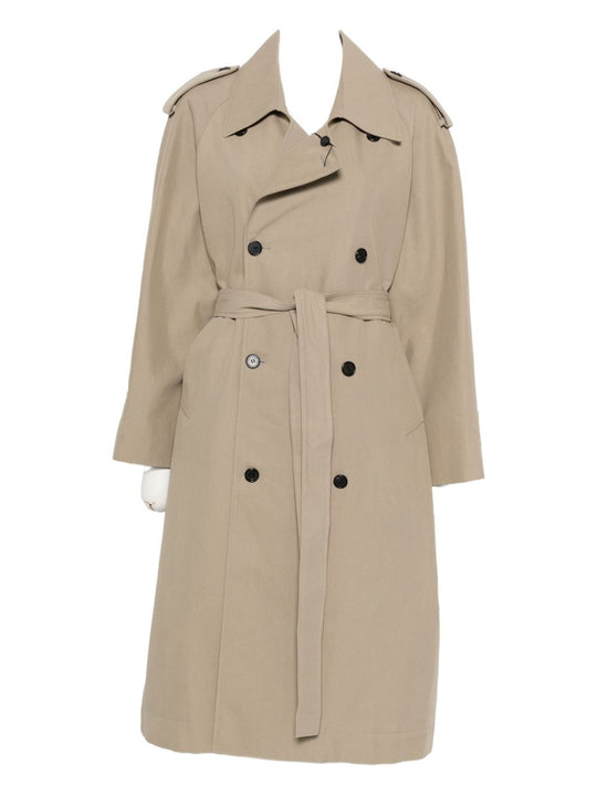 Cotton Blend Trench Coat
