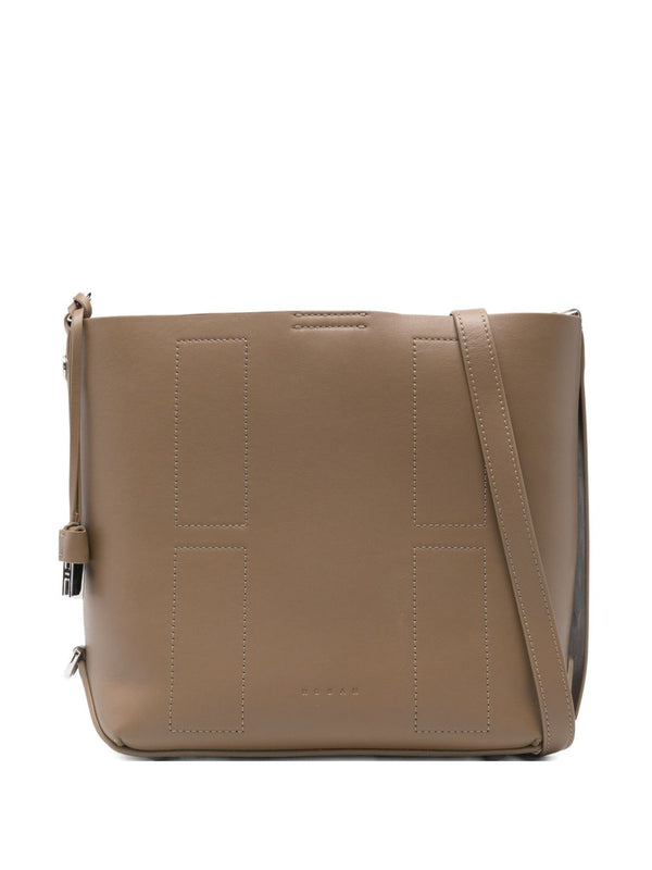 Hocket Small Leather Hobo Bag
