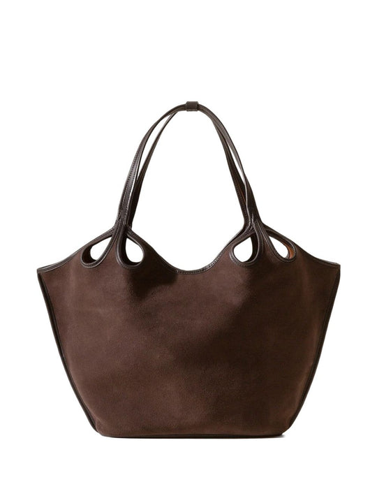 Escala Suede Leather Tote Bag